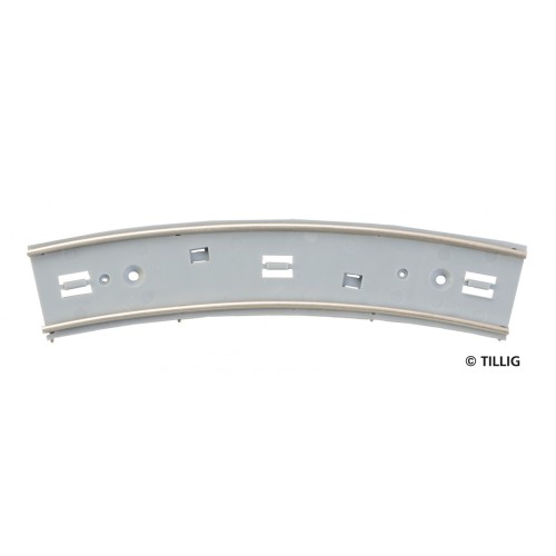 Tillig AKTION 87790 - Straßenbahn Gleis gebogen einspurig R250/25° - VPE 3 Stück Tillig AKTION 87790 - Straßenbahn Gleis gebogen einspurig R250/25° - VPE 3 Stück