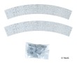Tillig AKTION 87906 - Bodenfläche Parallelbogen 45° 27 mm - Pflastersteine