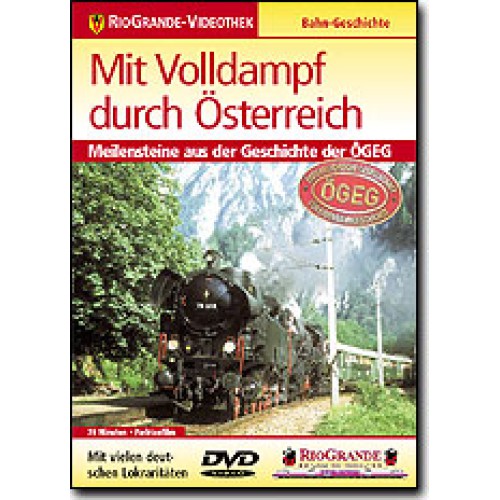 Mit Volldampf durch Österreich - DVD ca. 70 Min. Mit Volldampf durch Österreich - DVD ca. 70 Min.